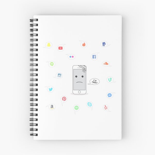 Item preview, Sad & Tired Cellphone designed and sold by Deadmundo.