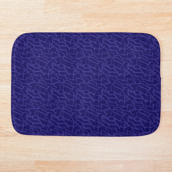 Item preview, Geometric Blue Irregular Shapes Tile Design designed and sold by Blenderbeetle.