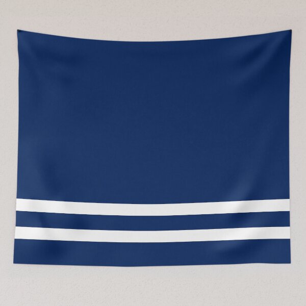 Item preview, Toronto Maple Leafs Retro Stripes [one side] designed and sold by Sie Douglas-Fish.