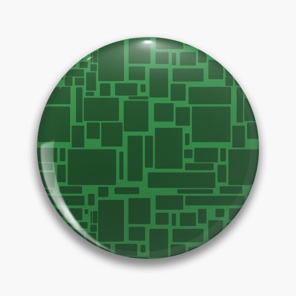 Item preview, Geometric Green Squares Tile Design designed and sold by Blenderbeetle.