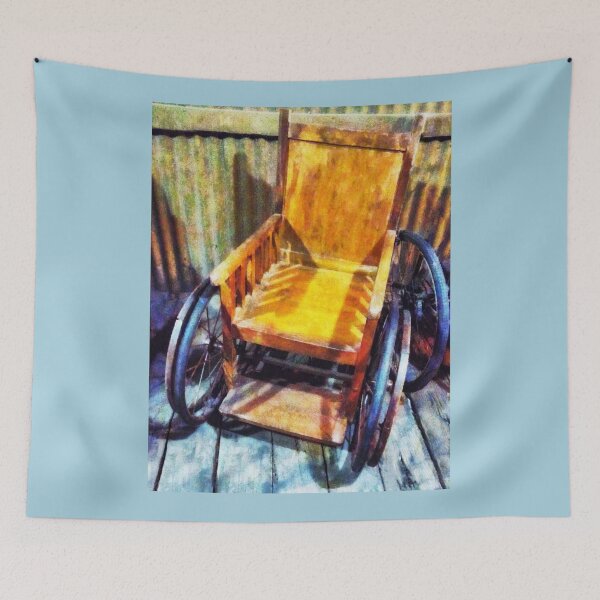 Item preview, The Old Wheelchair designed and sold by PictureNZ.