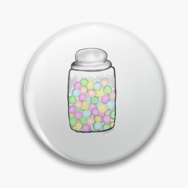 Item preview, Jar of pastel bons bons designed and sold by Louisa Dent.