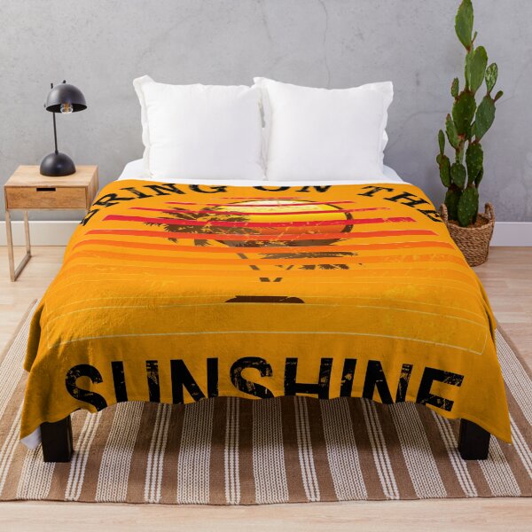Item preview, BRING ON THE SUNSHINE - Summer design with palm trees - sun - waves - beach - Best gift for her designed and sold by BestStuffDepot.