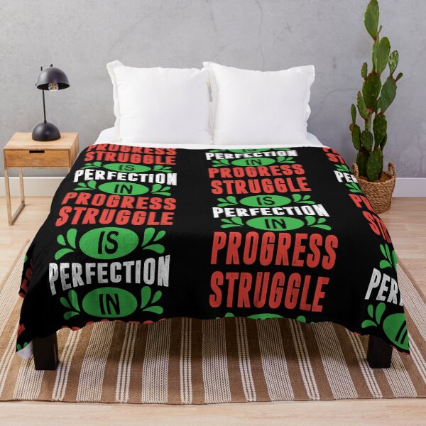 Item preview, Strugggle Is Perfection In Progress designed and sold by GravitiTees.