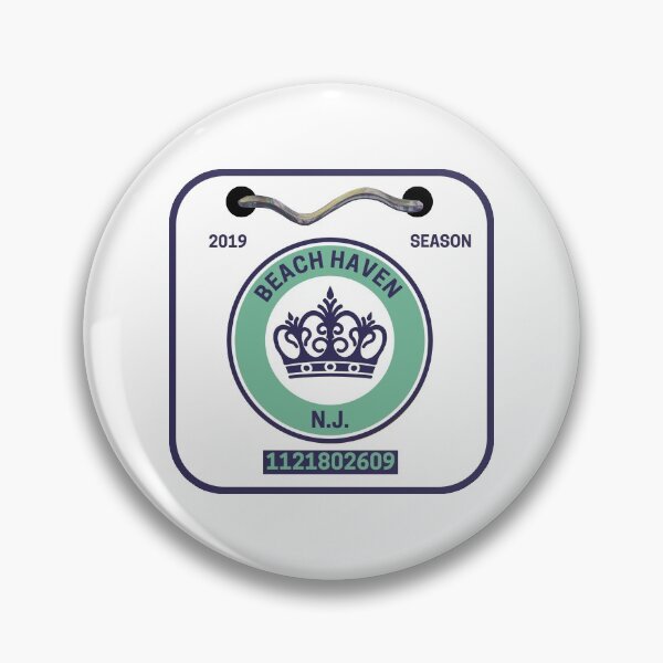 Item preview, Beach Haven New Jersey Beach Badge designed and sold by fearcity.