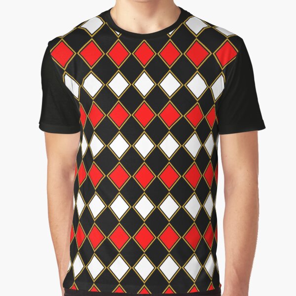 Red Harlequin Graphic T-Shirt