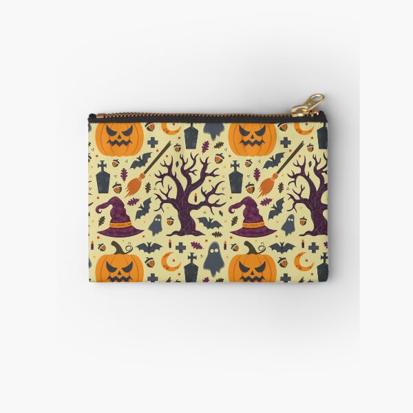Item preview, Creepy Pumpkin Halloween Pattern designed and sold by Simplulina.