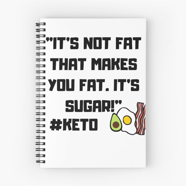 Item preview, It's sugar not fat designed and sold by Primaldesings.