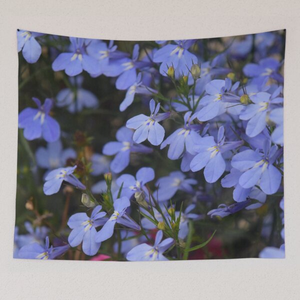 Item preview, pretty blue flowers designed and sold by LUSTICKNEY.
