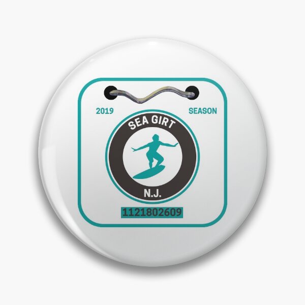 Item preview, Sea Girt New Jersey Beach Badge designed and sold by fearcity.