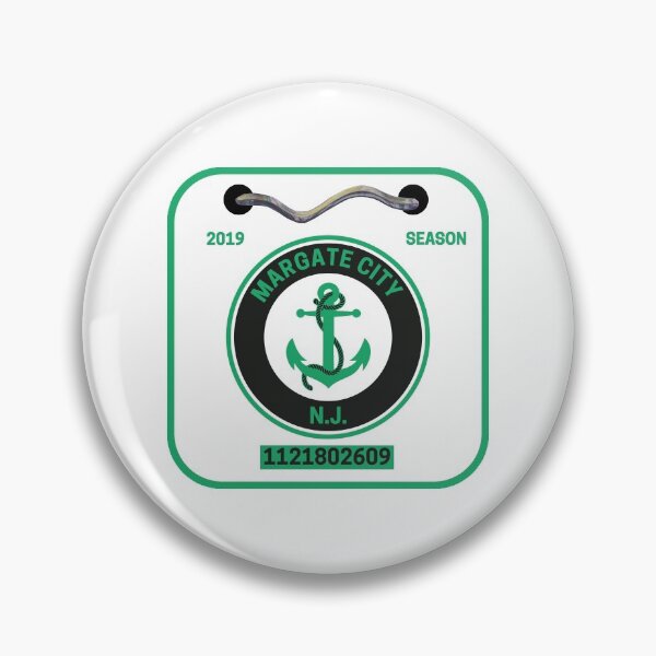 Item preview, Margate City New Jersey Beach Badge designed and sold by fearcity.