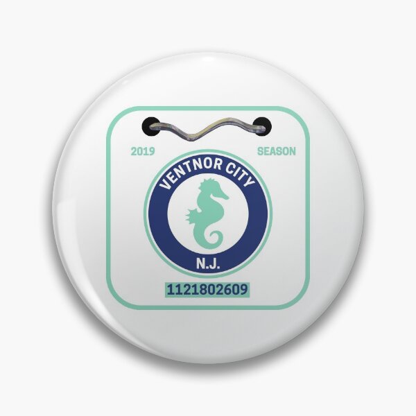 Item preview, Ventnor City New Jersey Beach Badge designed and sold by fearcity.
