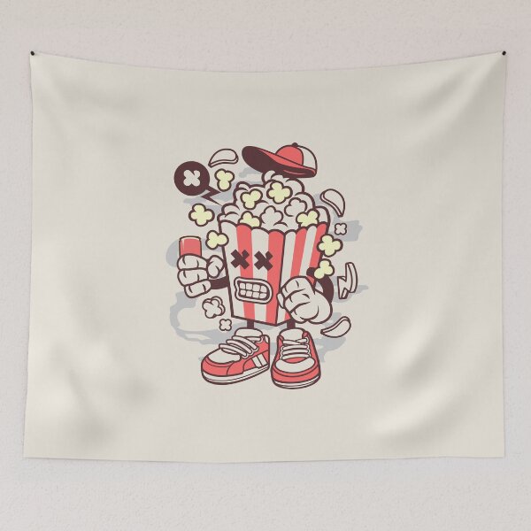 Aperçu de l'œuvre Pop corn créée et vendue par CartoonTshirtD.