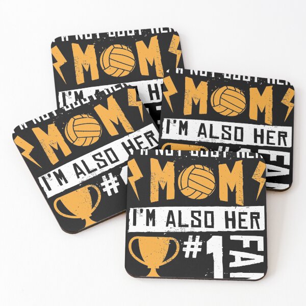 Item preview, Number One Fan Volleyball Mom Gift Design Idea design graphic designed and sold by Lisbob.