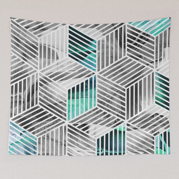 Item preview, Decorative Hexagonal Pattern designed and sold by cadinera.