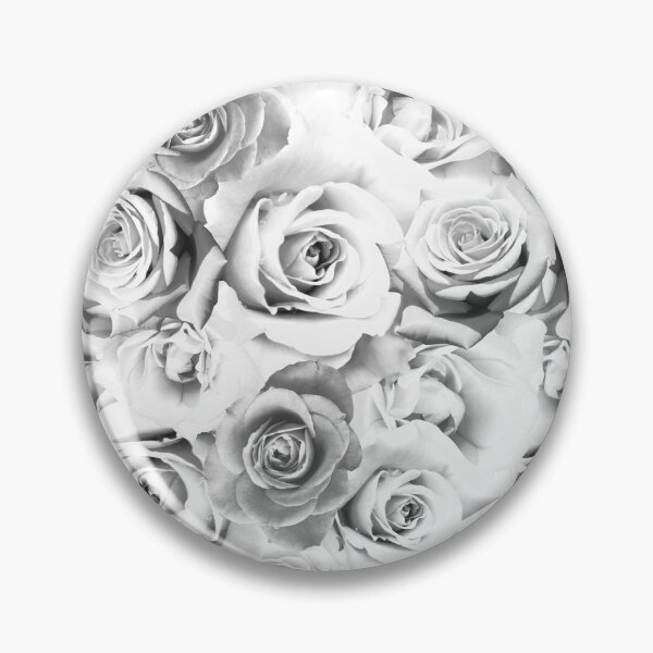 Item preview, White Rose Pattern designed and sold by TMBTM.