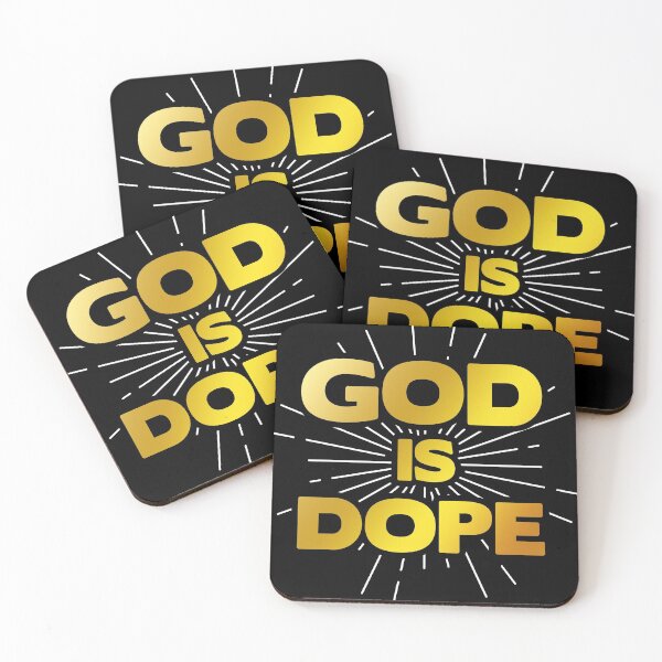 Item preview, God Is Dope Christianity design, Christian design, Faith gif product designed and sold by Lisbob.