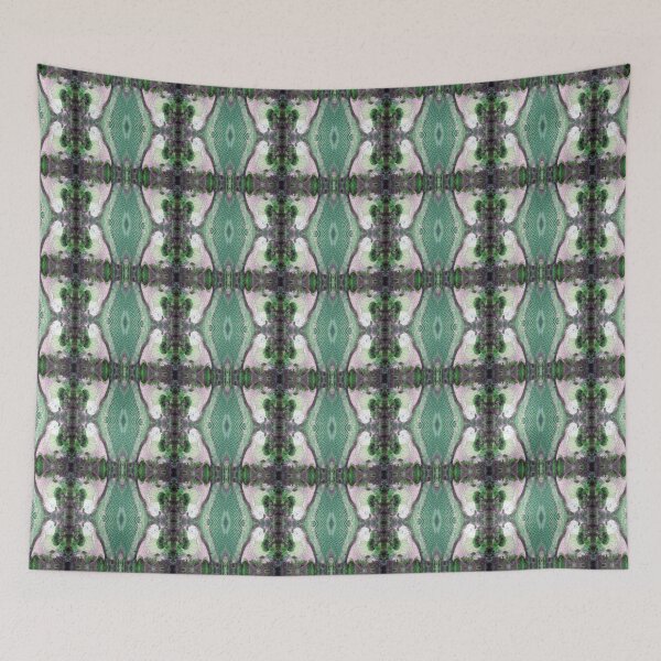 Item preview, Lilly Pond and Vines in Green by Adelaide Artist Avril Thomas at Magpie Springs designed and sold by MagpieSprings.