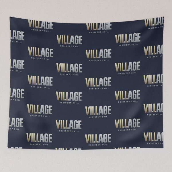 Item preview, Resident Evil 8 Village Text Logo designed and sold by teestranding.