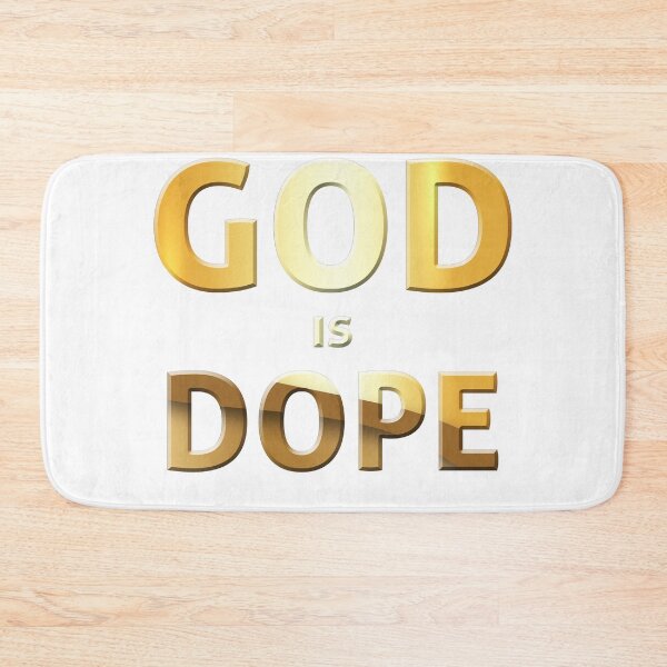 Item preview, God Is Dope Christianity design, Christian design, Faith gif print designed and sold by Lisbob.