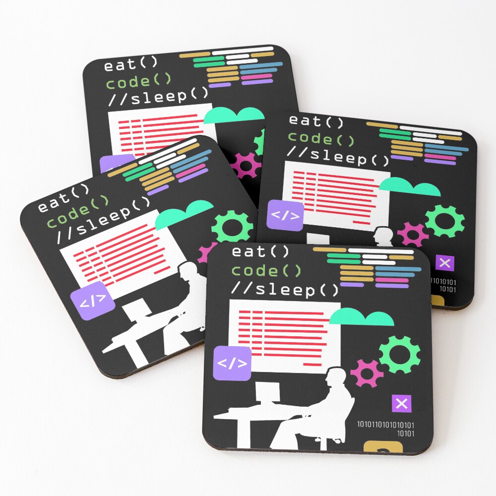 Item preview, Coasters (Set of 4) designed and sold by Lisbob.