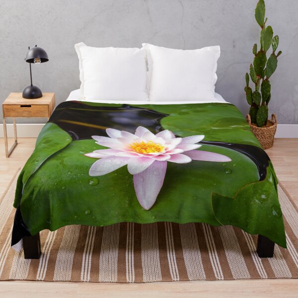 Item preview, Water lily with dark green leaves designed and sold by Maks08.