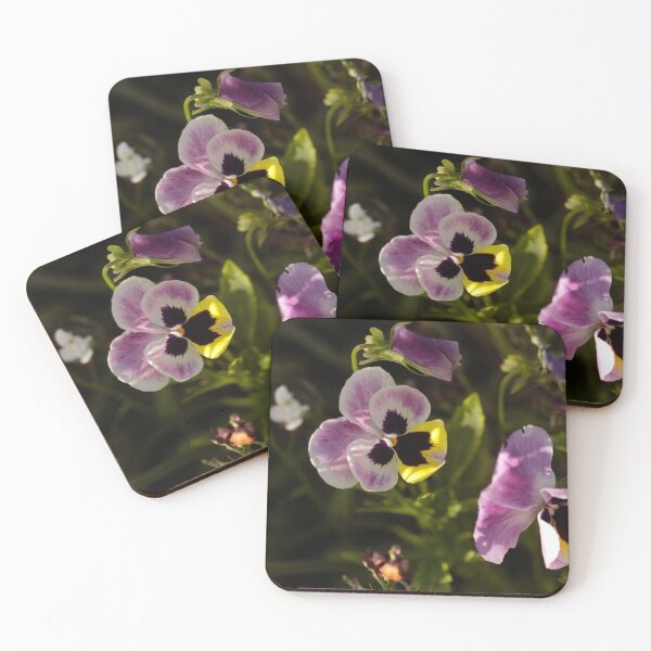 Item preview, Colorful pansies in summer garden designed and sold by olena2552.