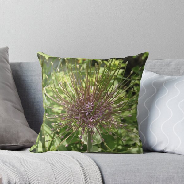 Item preview, Allium pink opening flower head bud	 designed and sold by EstelleRossetti.