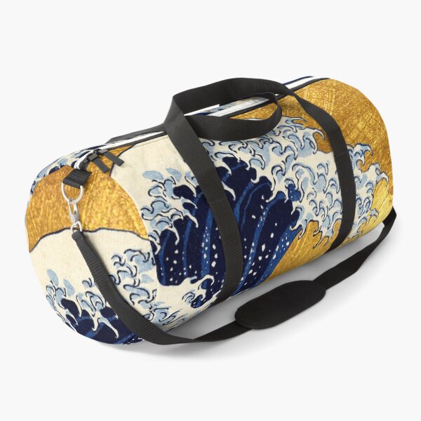 Item preview, The Great Wave Off Kanagawa by Hokusai - Golden version designed and sold by DejaVuStudio.