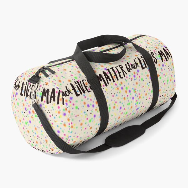 Item preview, Black Lives Matter with colorful confetti background graffiti style designed and sold by Megan Nicole Czerwinski.