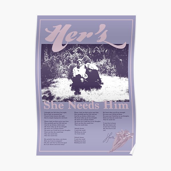 The Band Called Hers Posters Redbubble