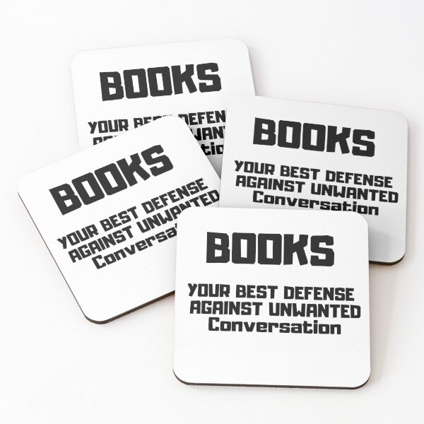 Item preview, Books Your Best Defense Against Unwanted Conversation T-Shirt, Hoodie, Tank Top, Gifts , Funny Mom & Dad Gift from Daughter  designed and sold by Just Smile.