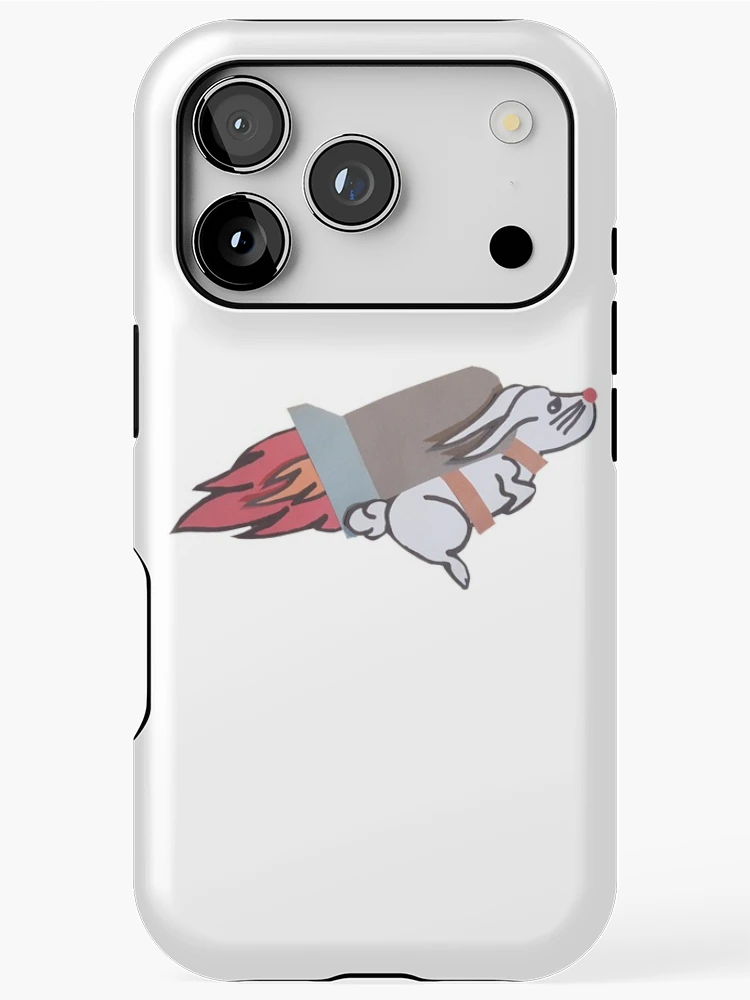 Thumbnail 1 of 4, iPhone Case, Rocket Rabbit! designed and sold by AdamStCyr.