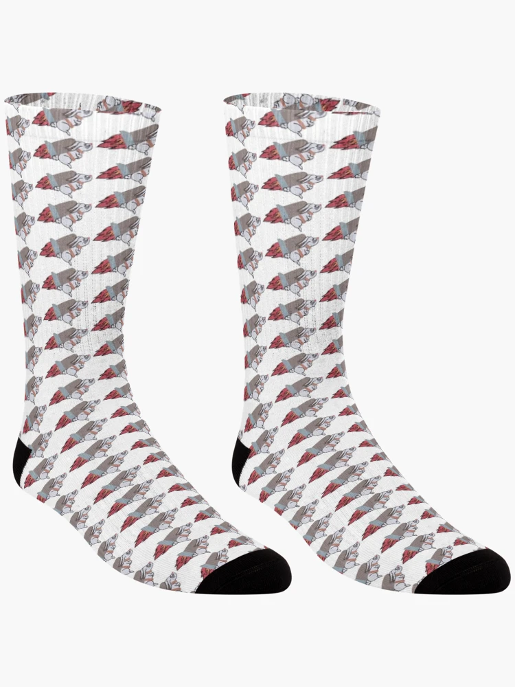 Thumbnail 3 of 5, Socks, Rocket Rabbit! designed and sold by AdamStCyr.