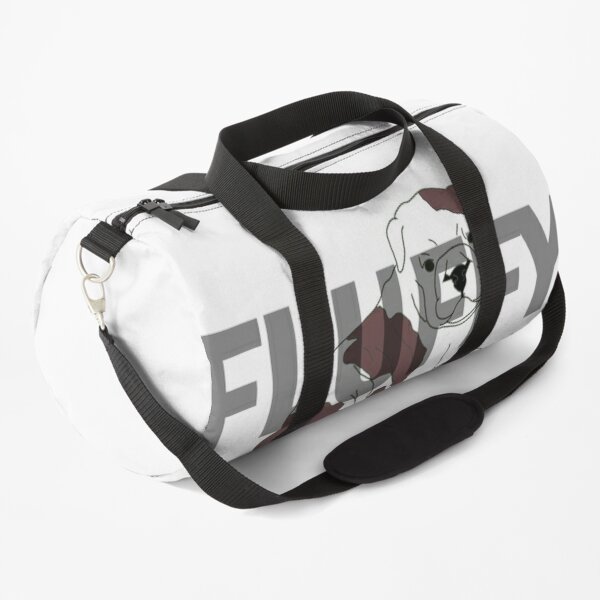 fluffy duffle bag