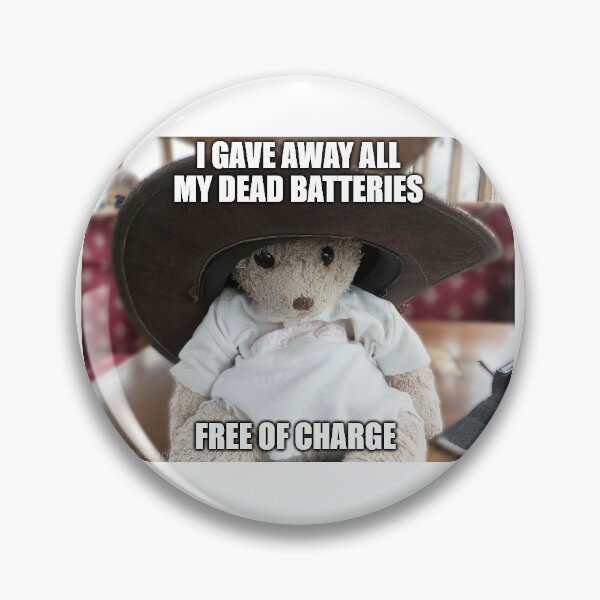 Item preview, Jojo bear batteries  designed and sold by designbywhacky.