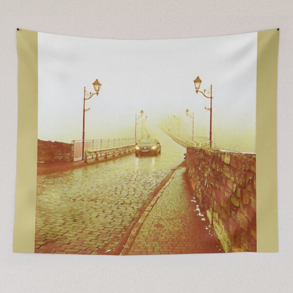 Item preview, Misty bridge leading to nowhere designed and sold by helenkaiy.