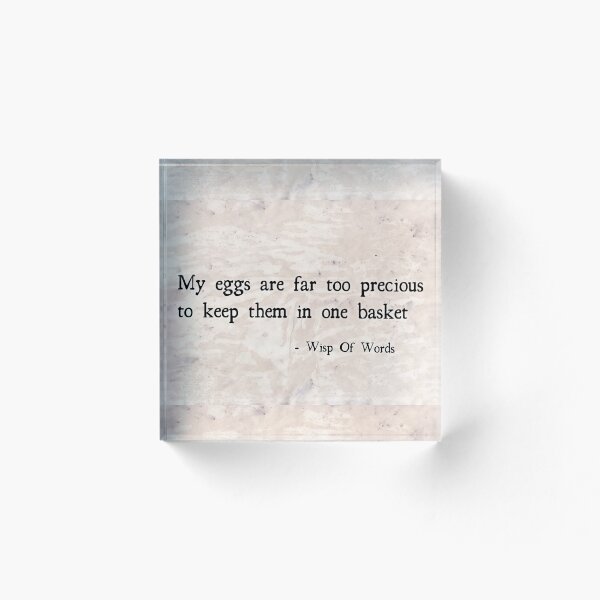Item preview, Eggs Far Too Precious designed and sold by WispOfWords.