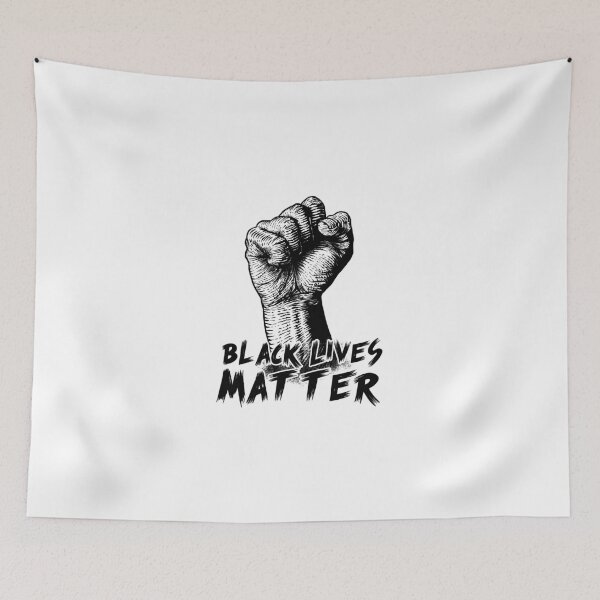 Item preview, Black Lives Matter Race Unity Say No To Racism - Hand Drawing designed and sold by Coldink.
