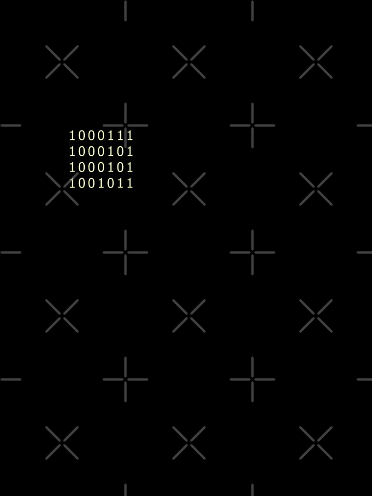 Thumbnail 4 of 4, iPhone Case, binary code designed and sold by Schmuddelshirt.