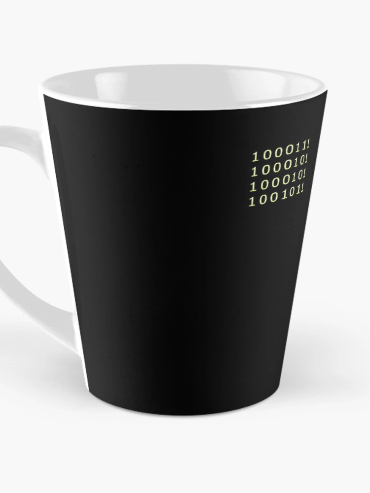 Thumbnail 3 of 4, Coffee Mug, binary code designed and sold by Schmuddelshirt.