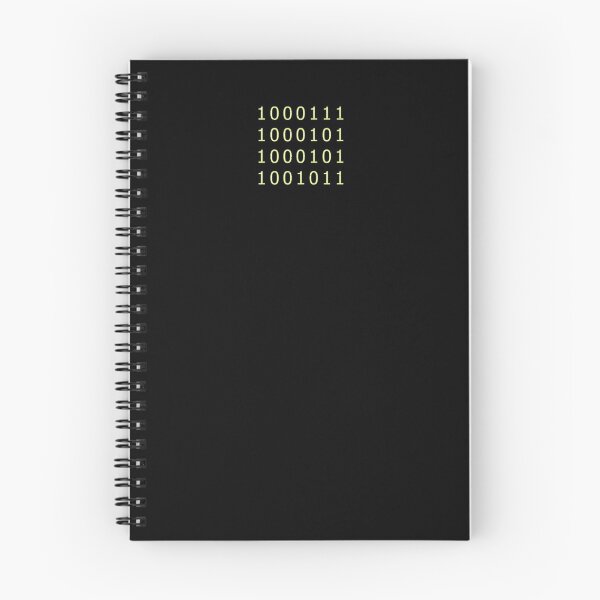 Item preview, binary code designed and sold by Schmuddelshirt.