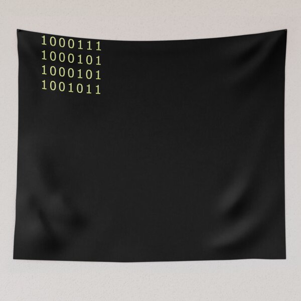 Item preview, binary code designed and sold by Schmuddelshirt.