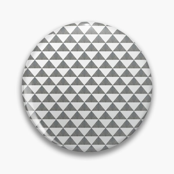Item preview, Concrete grey and white geometric triangle pattern designed and sold by by-jwp.