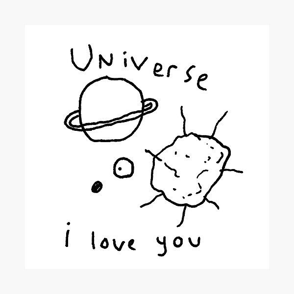 Item preview, mgg's universe I love you designed and sold by reaganreese.