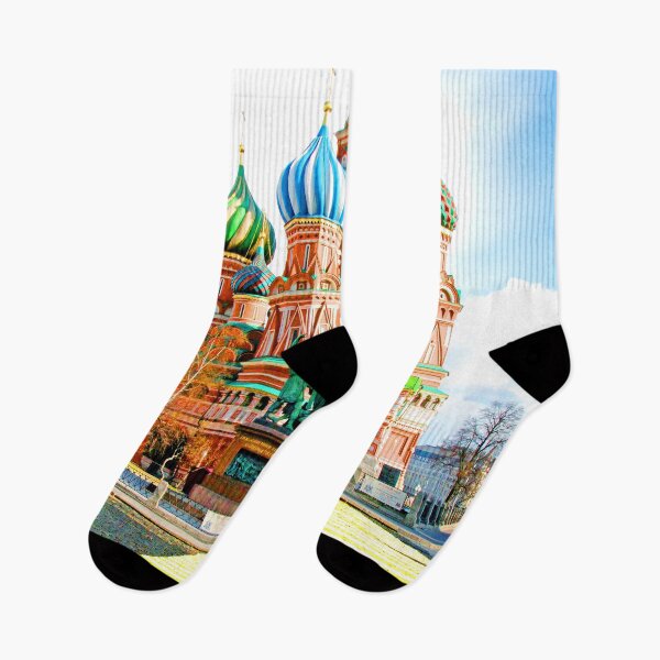 Item preview, Moscow Russia Red Square Basilica Color designed and sold by jalanphoto.
