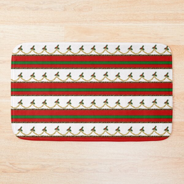 Item preview, Merry Chrismas Holly and Tinsel designed and sold by The Poette.