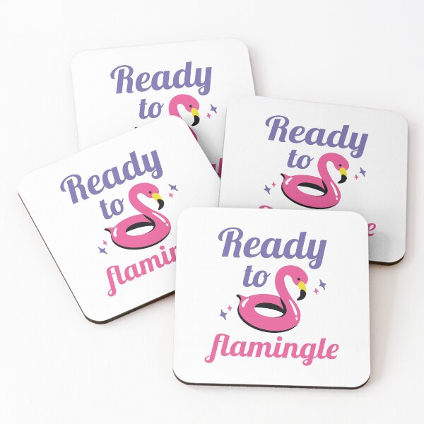 Item preview, Ready To Flamingle designed and sold by LuckyFoxDesigns.
