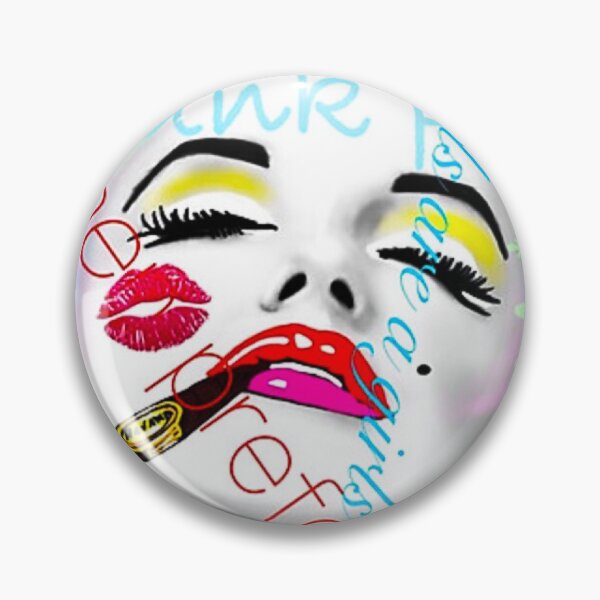 Item preview,  Marilyn Monroe with graffiti  designed and sold by Mabbatt-art.
