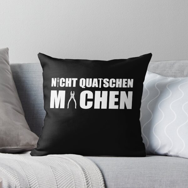 Artikelvorschau, Nicht Quatschen, Machen - Handwerker Spruch entworfen und verkauft von Argentini.